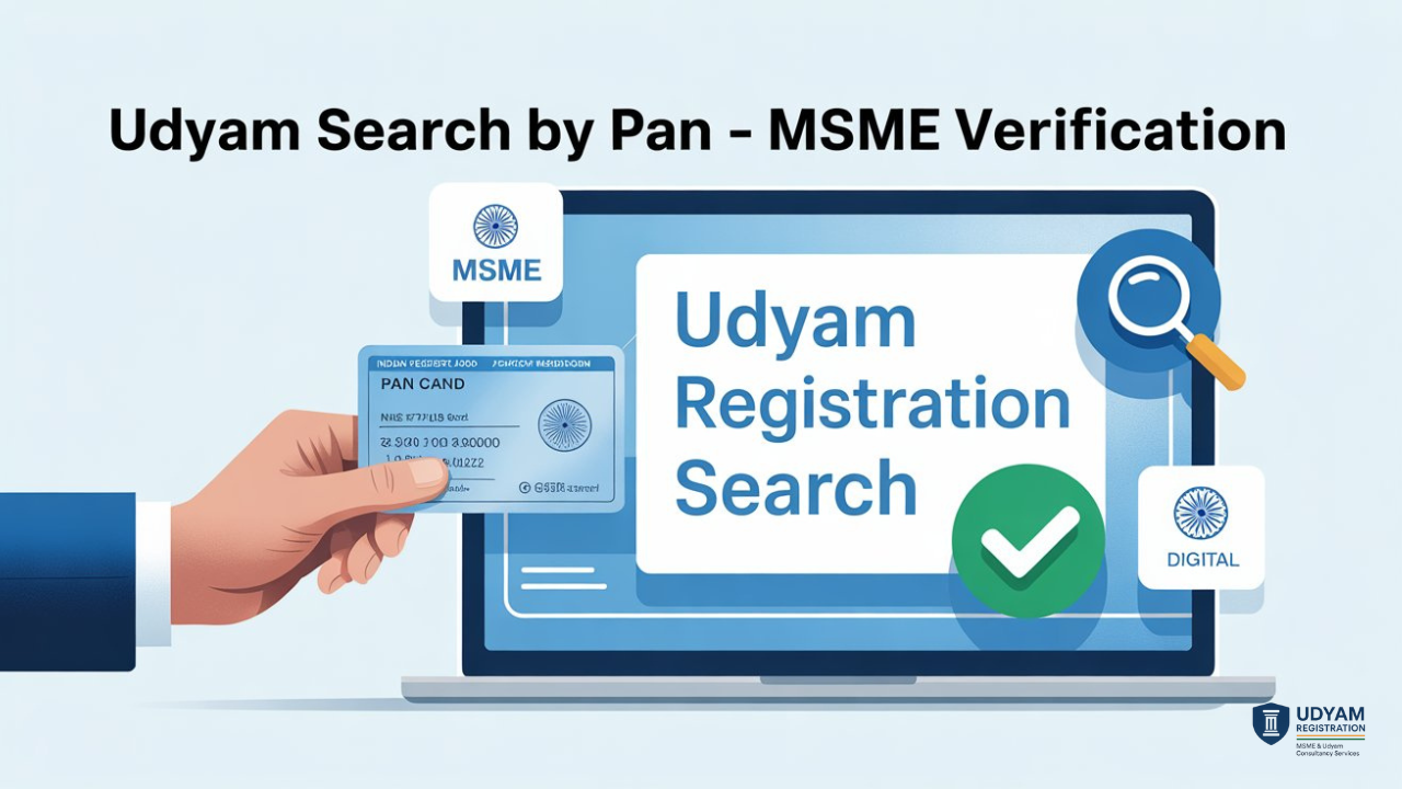 Udyam Search by PAN | MSME Verification Online | Udyam Certificate Check